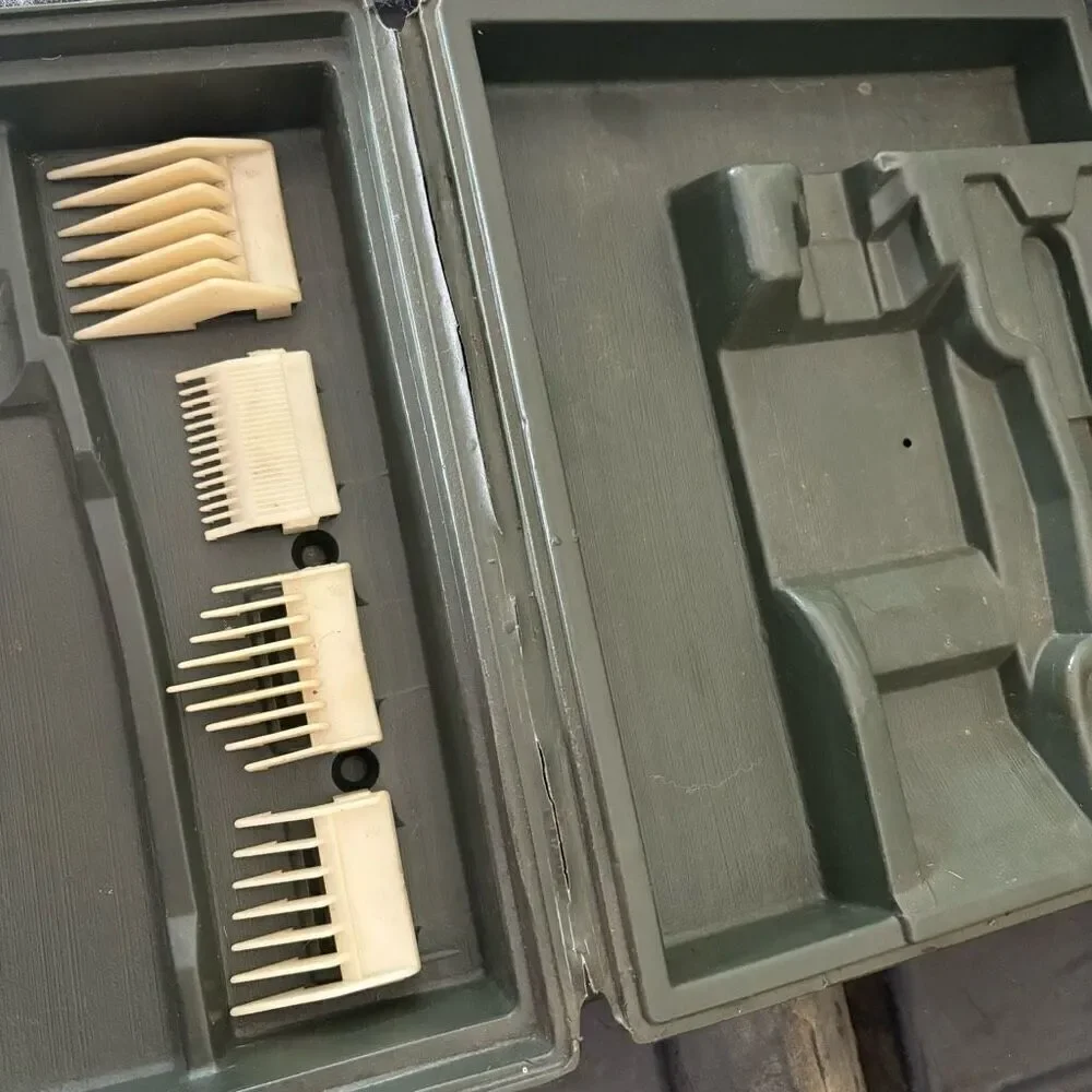 Craftsman Adjustable Hair Clipper In Permanex Case *Works*